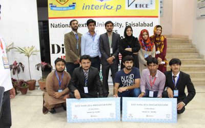 1st All Pakistan DICE Textile Innovation Event 2016 at NTU